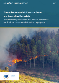Relatório Especial 16/2025: Financiamento da UE ao combate aos incêndios florestais