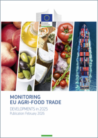 Monitorização do comércio agroalimentar da UE: evolução em 2025