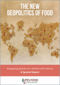 A nova geopolítica alimentar