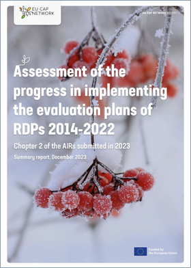 Avaliação do progresso na aplicação dos planos de avaliação do PDR 2014-2022 