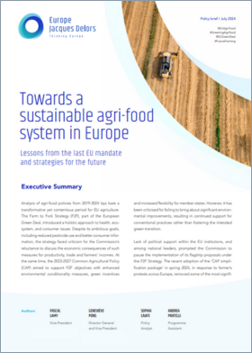 Rumo a um sistema agroalimentar sustentável na Europa